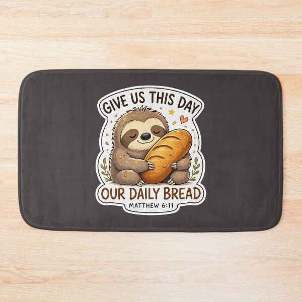 Item preview, Matthew 6:11 Give Us This Day Our Daily Bread designed and sold by plushism.