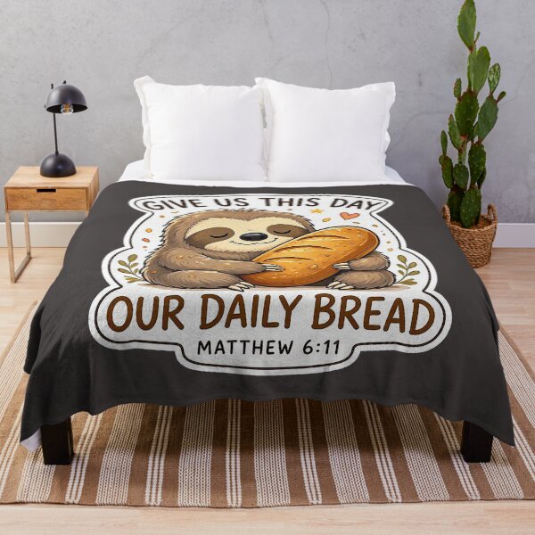 Item preview, Matthew 6:11 Give Us This Day Our Daily Bread designed and sold by plushism.