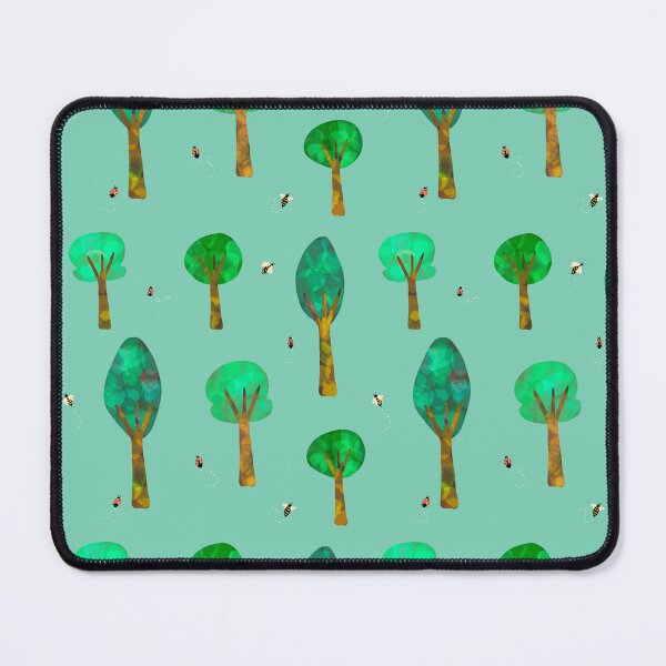 Item preview, Trees & Bugs Pattern designed and sold by Clover Crow.