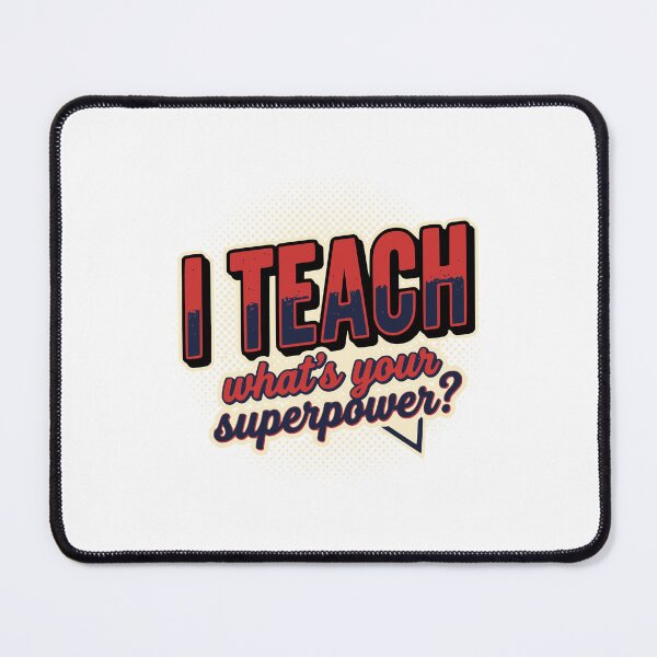 Item preview, Funny Superhero Teacher Gift Comic Style designed and sold by OpenFieldNotes.