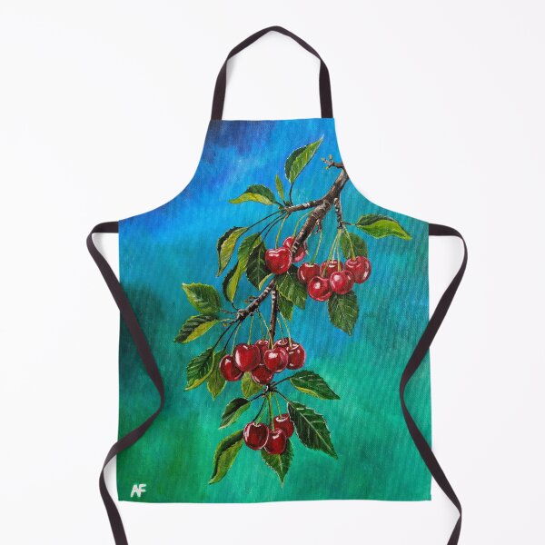 Item preview, Red Cherries at Summer Dawn designed and sold by Alfred Fox Art.
