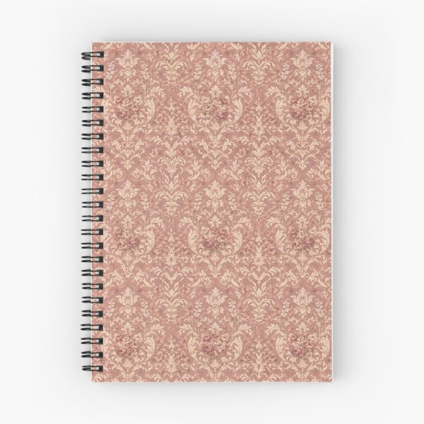 Item preview, Dusty Rose Damask Vintage Floral Pattern designed and sold by FairyArtCottage.