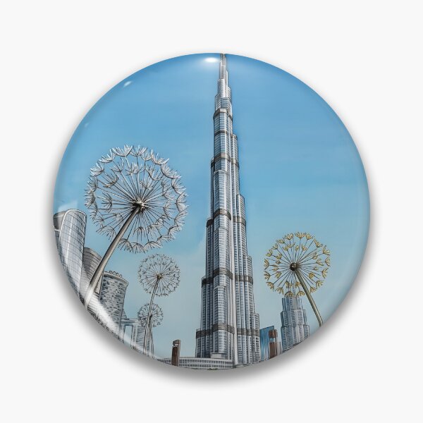 Item preview, Burj Khalifa Dubai Travel Poster – UAE designed and sold by POSTERIOCREW.