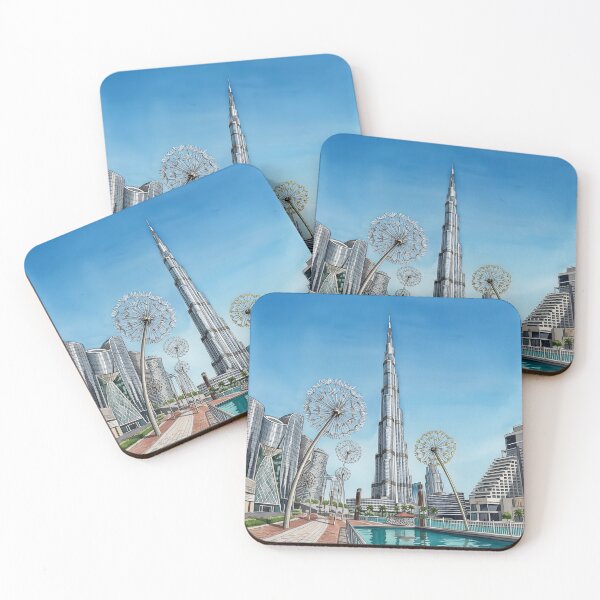 Item preview, Burj Khalifa Dubai Travel Poster – UAE designed and sold by POSTERIOCREW.