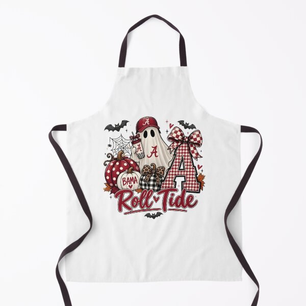 Item preview, Roll Tide Halloween Ghost Alabama Football Fall designed and sold by Mind-Drift.