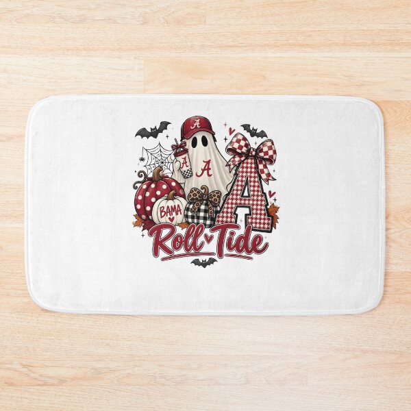 Item preview, Roll Tide Halloween Ghost Alabama Football Fall designed and sold by Mind-Drift.