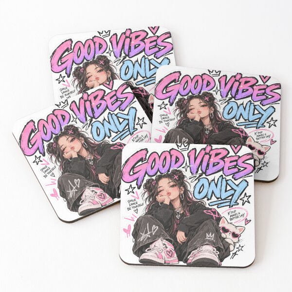 Item preview, Good Vibes Only — K-Pop Street Dream designed and sold by Zskmind.