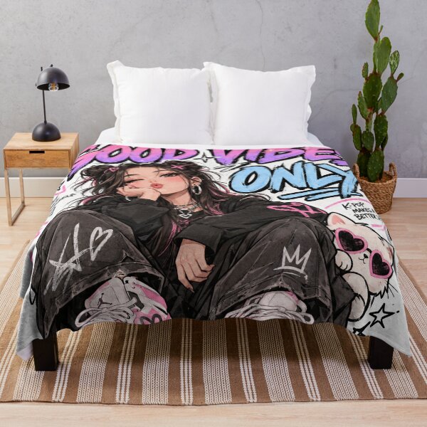 Item preview, Good Vibes Only — K-Pop Street Dream designed and sold by Zskmind.