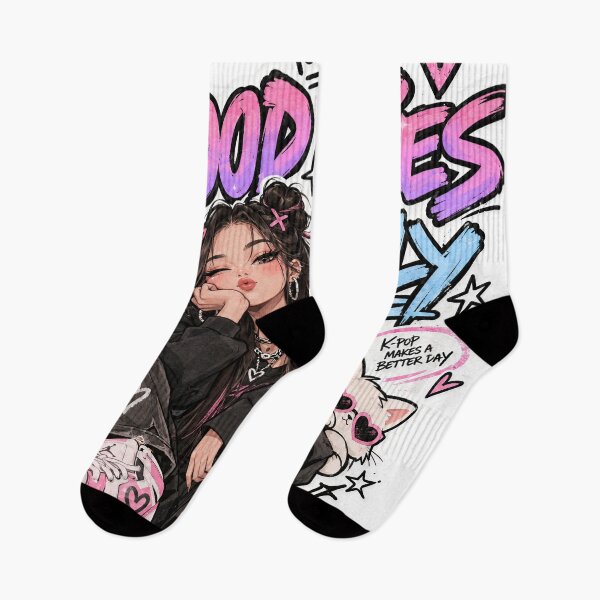 Item preview, Good Vibes Only — K-Pop Street Dream designed and sold by Zskmind.