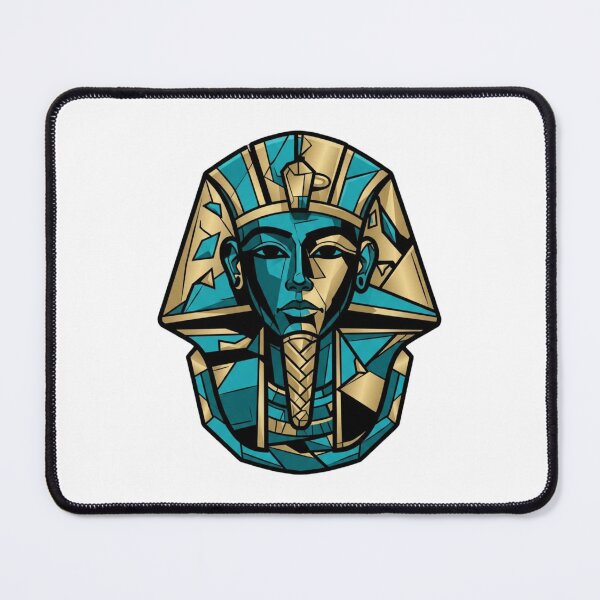 Item preview, Geometric Pharaoh designed and sold by StickVerse by Owais.