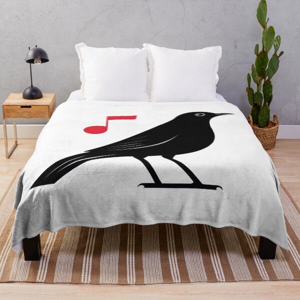 Item preview, Bird singing in a simple design designed and sold by anytka.