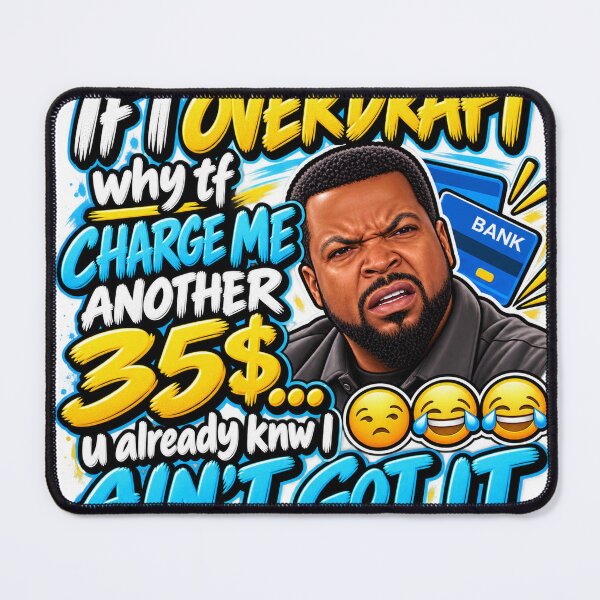 Item preview, If I Overdraft Why TF Charge Me Another $35 — Funny Money Shirt designed and sold by Ettevehs.