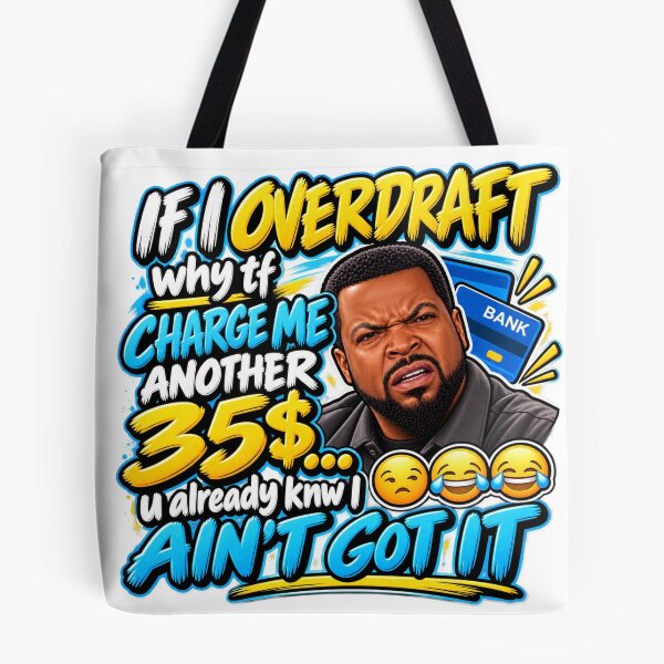 Item preview, If I Overdraft Why TF Charge Me Another $35 — Funny Money Shirt designed and sold by Ettevehs.