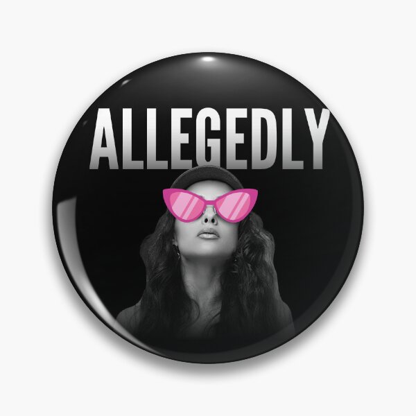 Item preview, Allegedly Bold Portrait Typography designed and sold by Anita Ohulo.