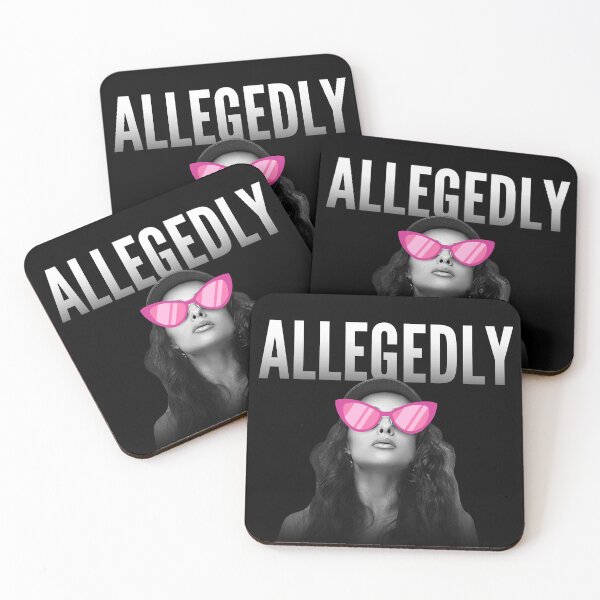 Item preview, Allegedly Bold Portrait Typography designed and sold by Anita Ohulo.