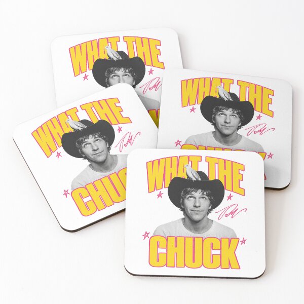 Item preview, What the Chuck Retro Pop Culture Portrait designed and sold by Mind-Drift.