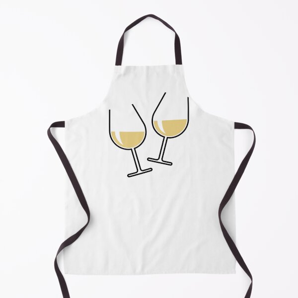 Item preview, 2 Toasting White Wine Glasses (Bulbous / Open) designed and sold by MrFaulbaum.
