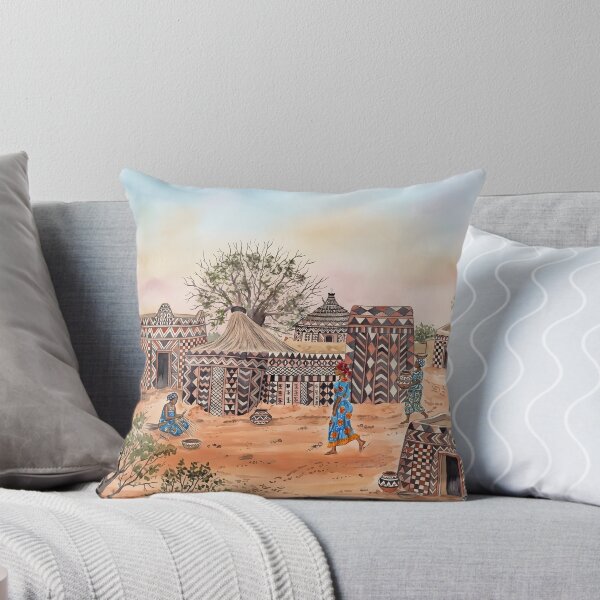 Item preview, Burkina Faso Africa Travel Poster – African Vintage Art designed and sold by POSTERIOCREW.