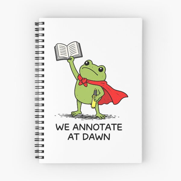 Item preview, We Annotate At Dawn Funny Frog English Teacher designed and sold by OddPopARt.