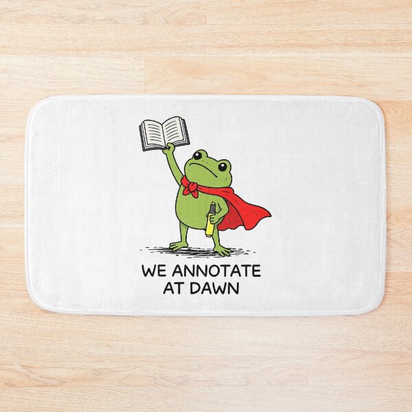Item preview, We Annotate At Dawn Funny Frog English Teacher designed and sold by OddPopARt.