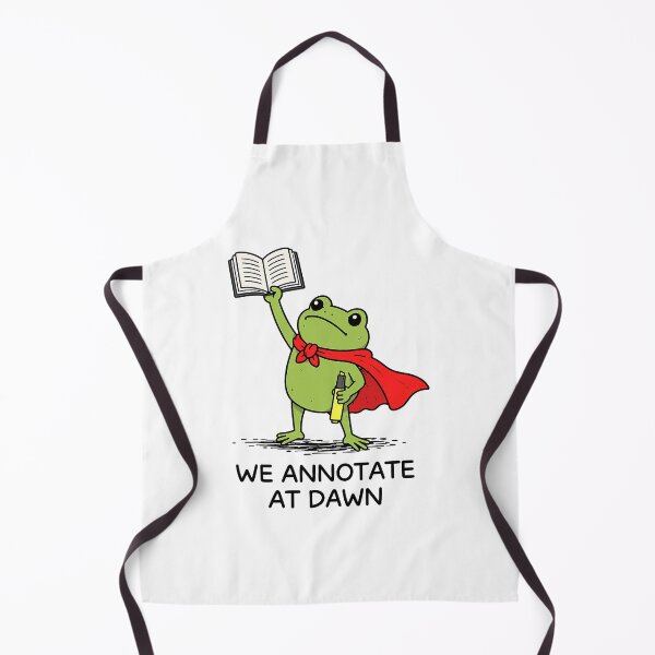 Item preview, We Annotate At Dawn Funny Frog English Teacher designed and sold by OddPopARt.