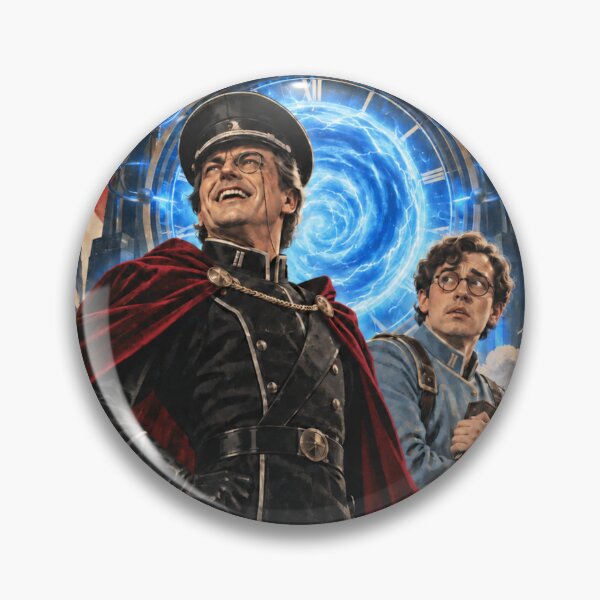 Item preview, Hans and Gruber Time Travel Disaster designed and sold by TytherleyTees.