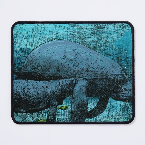 Item preview, A Manatee and Her Calf designed and sold by ElvisSantanaArt.
