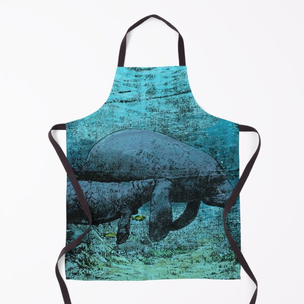 Item preview, A Manatee and Her Calf designed and sold by ElvisSantanaArt.