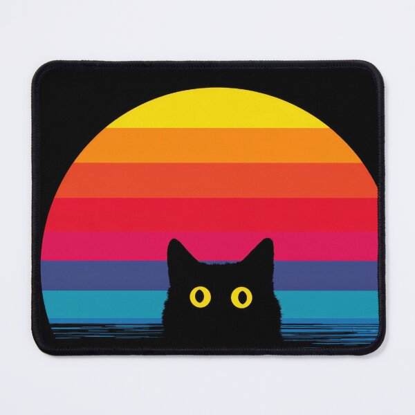 Item preview, Cat sitting by the sunset designed and sold by anytka.
