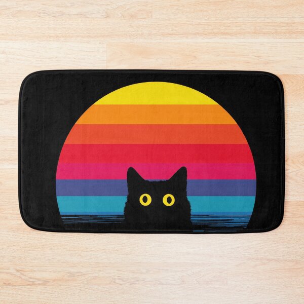 Item preview, Cat sitting by the sunset designed and sold by anytka.