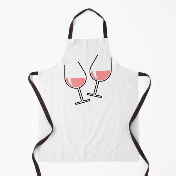 Item preview, 2 Toasting Rosé Wine Glasses (Bulbous / Open) designed and sold by MrFaulbaum.