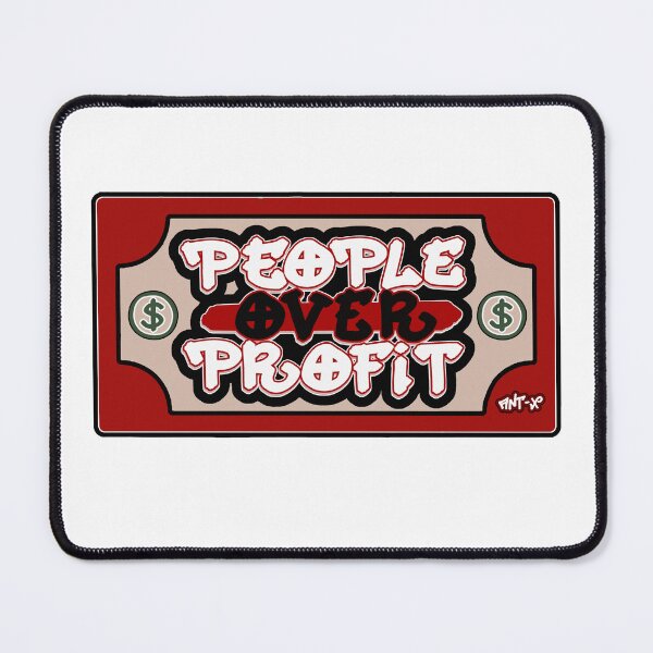 Item preview, People Over Profit designed and sold by ANT-X.