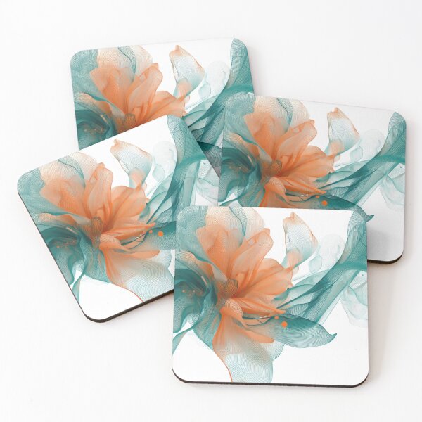 Item preview, Vibrant flower design, smooth lines designed and sold by anytka.