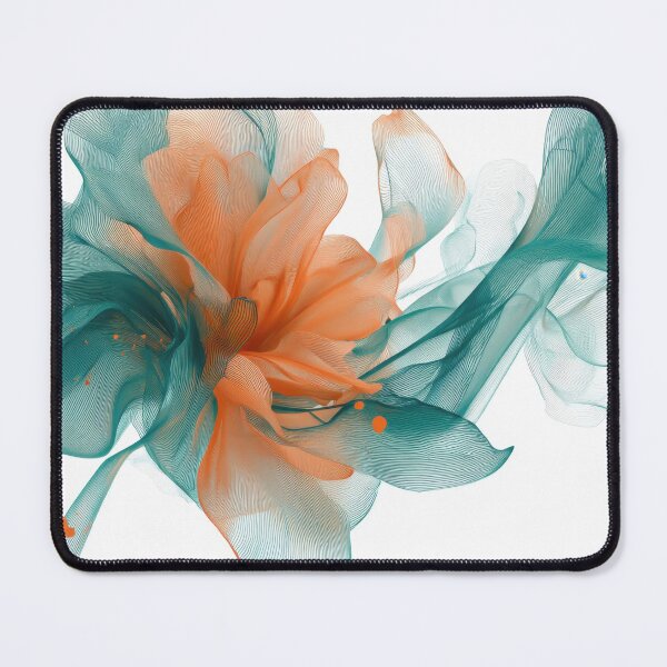 Item preview, Vibrant flower design, smooth lines designed and sold by anytka.