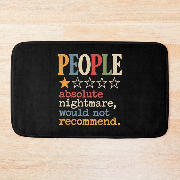 Item preview, People One Star Absolute Nightmare Funny Sarcastic Quote designed and sold by OddPopARt.