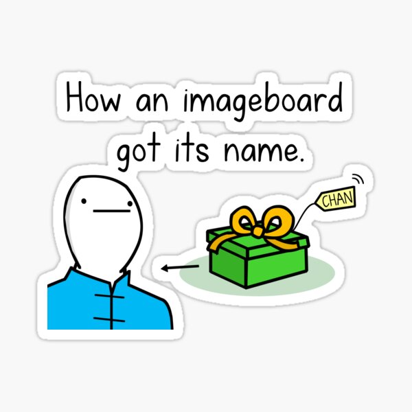 Moot Cadeau Sticker