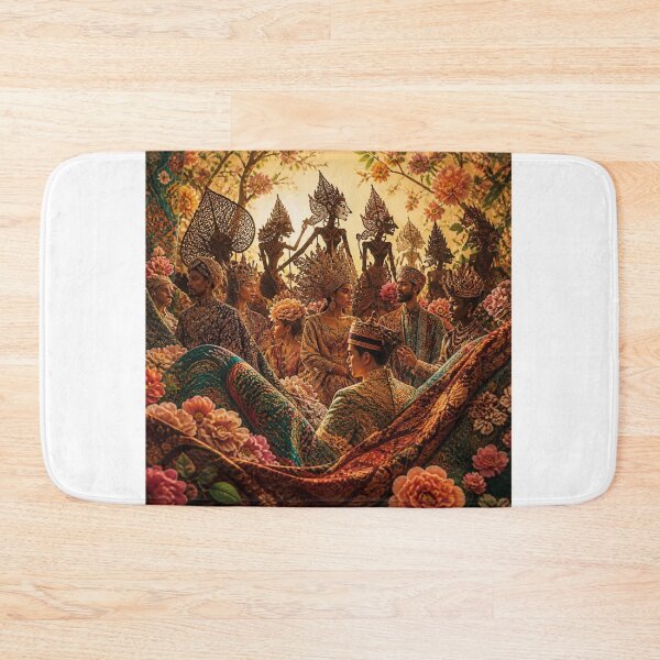 Item preview, Javanese Mystical Batik Garden of Legends designed and sold by ChotipahArt.