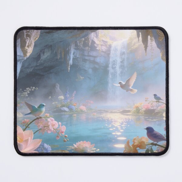 Item preview, Sacred Pond with Waterfall in the Celestial Cave Garden designed and sold by BlareBlare.