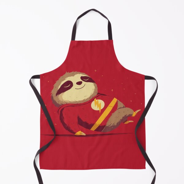 Item preview, Sloth in superhero costume relaxing designed and sold by anytka.