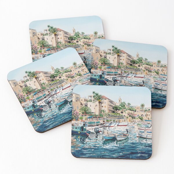 Item preview, Byblos Lebanon Travel Poster – Historic Coastal Art designed and sold by POSTERIOCREW.