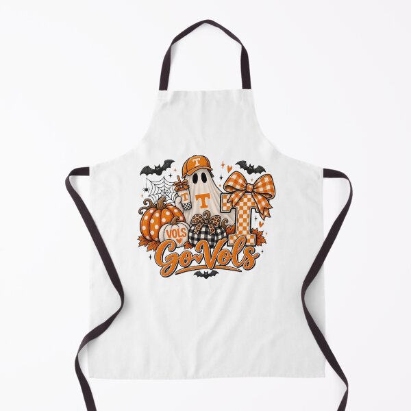 Item preview, Go Vols Ghost Pumpkin Tennessee Football Fall Cheer designed and sold by Mind-Drift.
