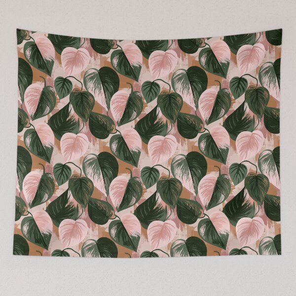 Item preview, Chic Pothos Print  - Retro Flower Floral - Birthday Gifts For Him designed and sold by RoyalStarsPatts.