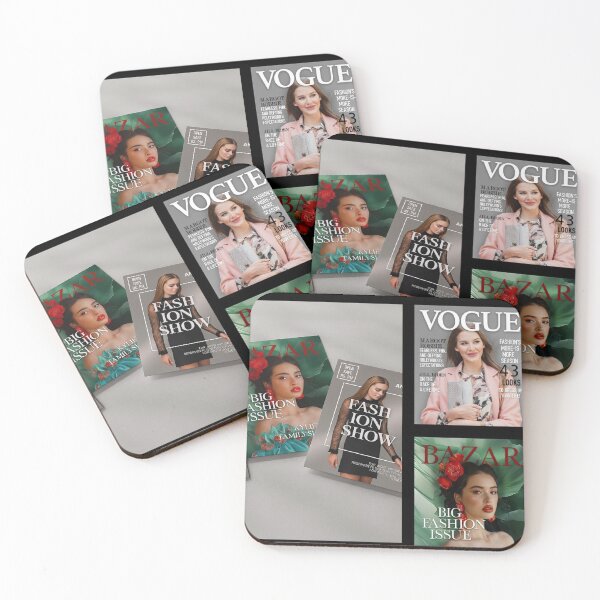 Item preview, Editorial Fashion Magazine Cover - Tropical Aesthetic Poster designed and sold by parulgarg12.