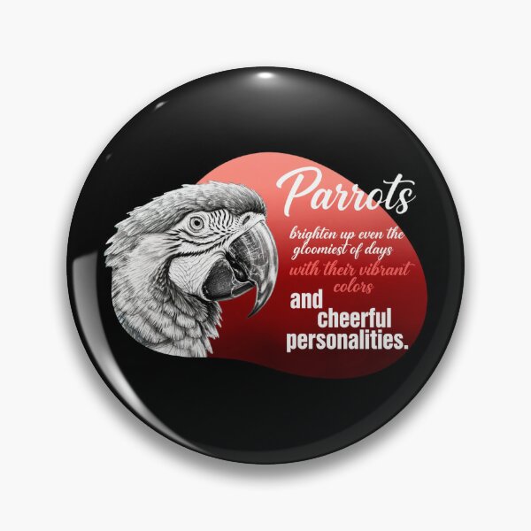 Item preview, Parrots Brighten Up Even The Gloomiest Of Days - Macaw Parrot Lover designed and sold by Vibe-Vary.