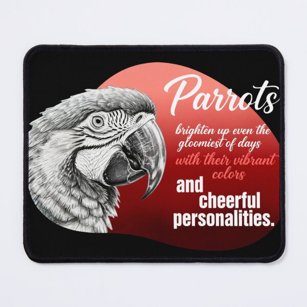 Item preview, Parrots Brighten Up Even The Gloomiest Of Days - Macaw Parrot Lover designed and sold by Vibe-Vary.