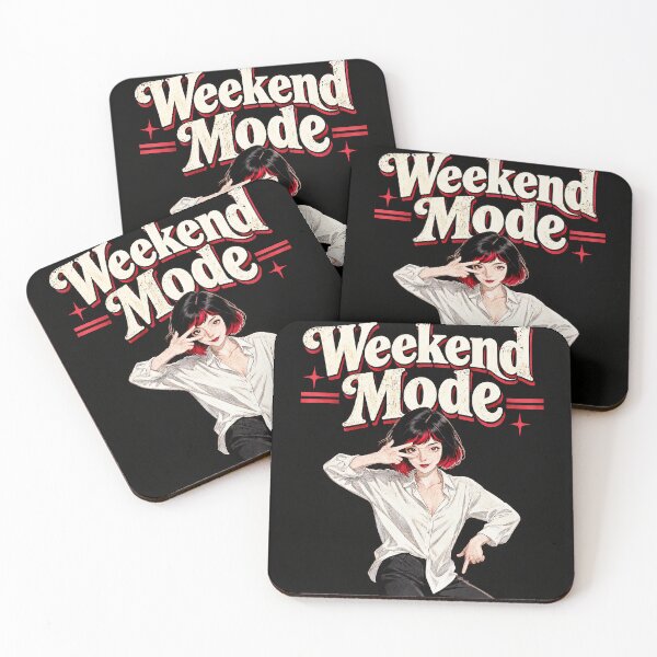 Item preview, Weekend Mode Retro Dance Pulp Movie Vibes Anime Pop Art designed and sold by Hen-C-Art.