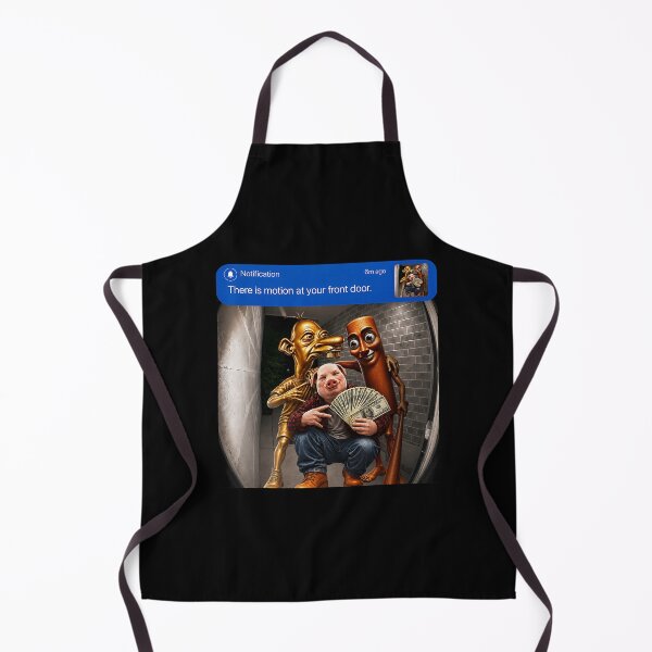 Item preview, There Is Motion Front Door Tung Sahur Meme designed and sold by OddPopARt.