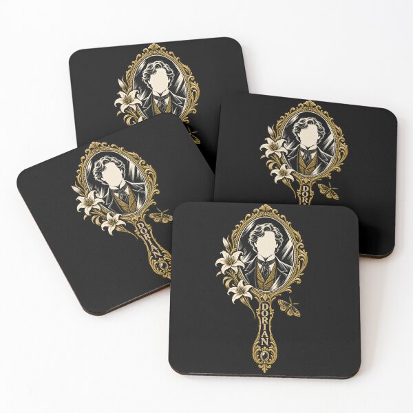 Item preview, Dorian Gray in a Faceless Hand Mirror designed and sold by Fenay Designs.