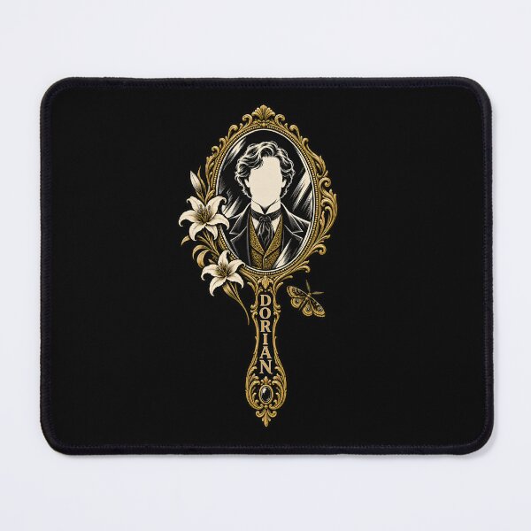 Item preview, Dorian Gray in a Faceless Hand Mirror designed and sold by Fenay Designs.