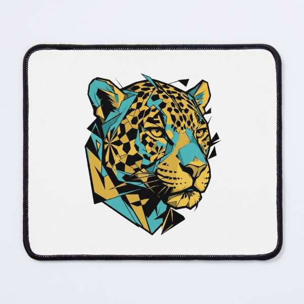 Item preview, Geometric Jaguar designed and sold by StickVerse by Owais.